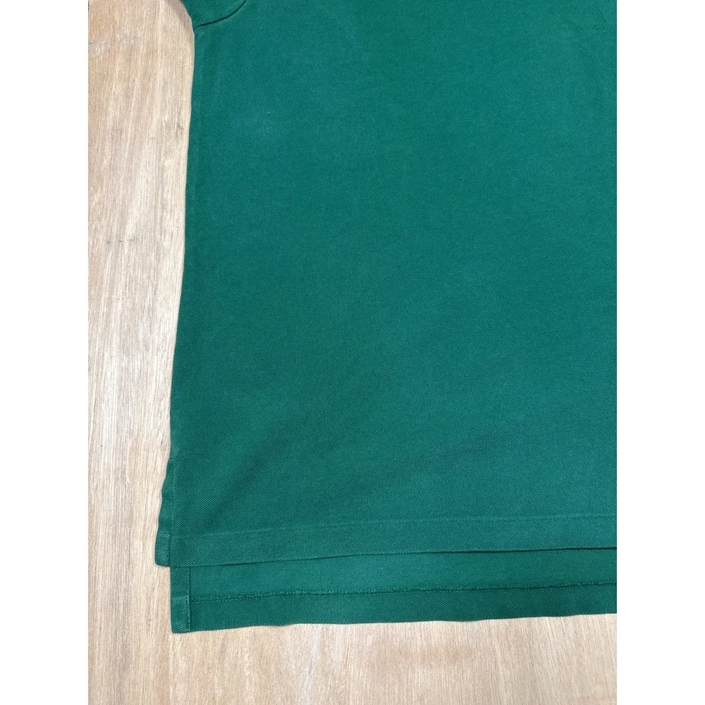 Polo Ralph Lauren Men's Green Classic Fit Polo Shirt Red Pony Logo Size M